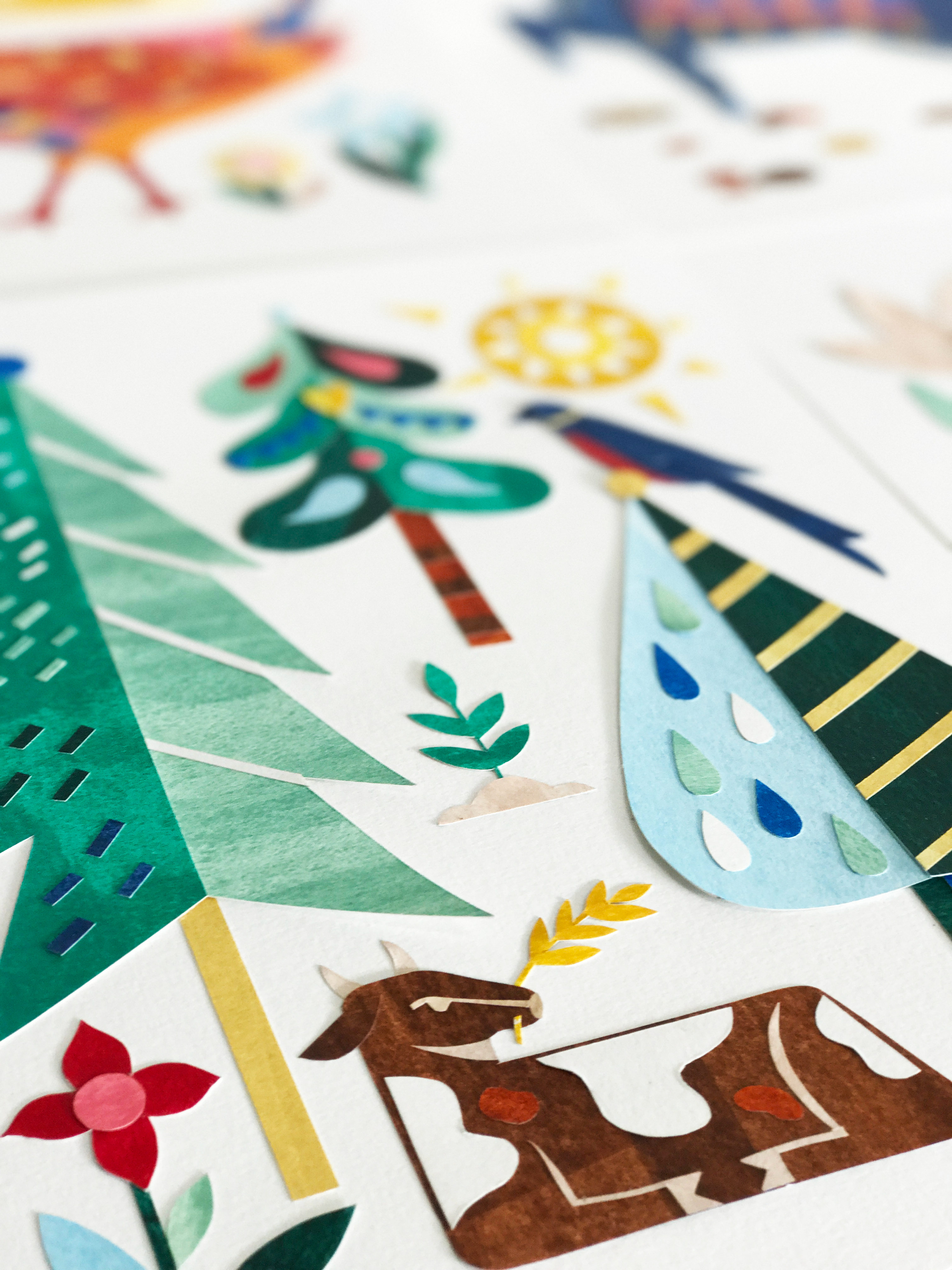 Trees card design