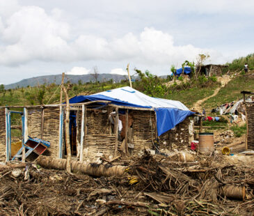Floods damage homes in Haiti 2016
