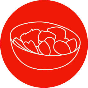 Icon of a bowl of food
