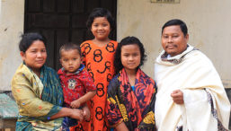 A family from Bangladesh