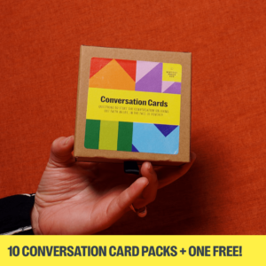 Bulk pack conversation cards