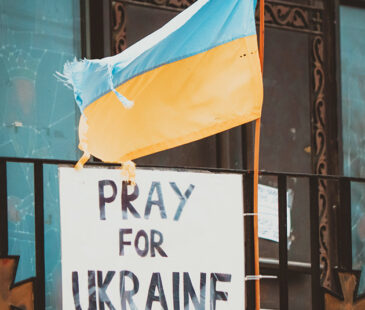 Pray for the people of Ukraine as they face uncertainty.