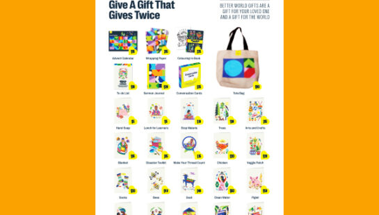 Better World Gifts Poster
